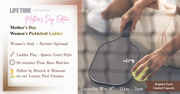Mother's Day Women's Pickleball Ladder
