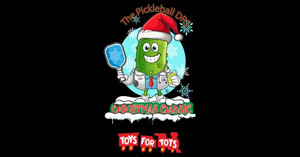 The Pickleball DRS Christmas Classic. Fayetteville, Arkansas. Ages 10-110