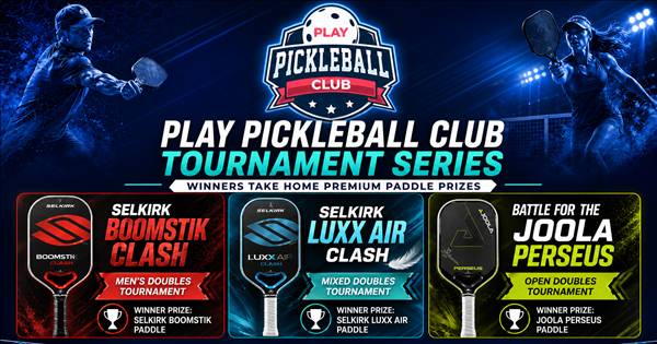Play Pickleball Club Paddle Prize Triple Threat