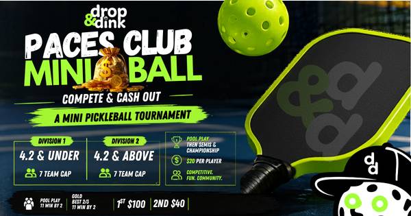 Drop & Dink Mini $Ball Tournament