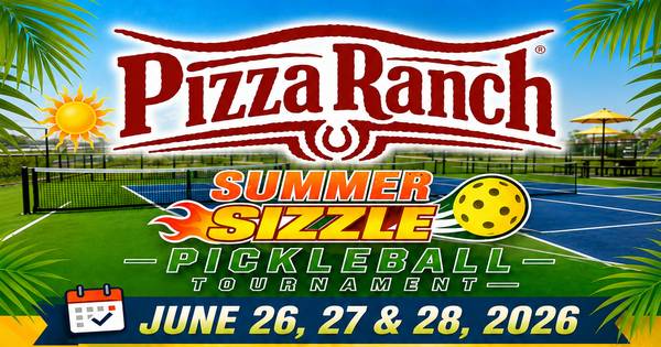 Pizza Ranch Summer Sizzle Pickleball Tournament