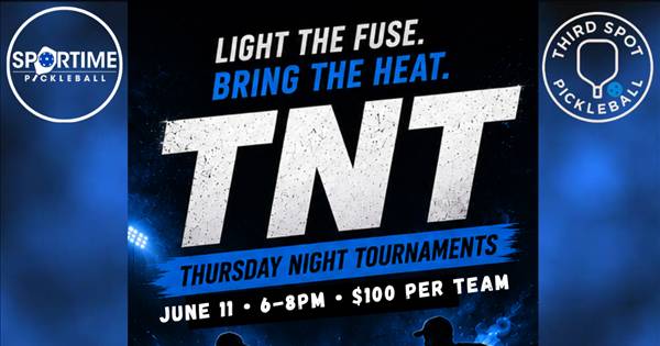 June 11th Thursday Night Tournaments at Sportime Armonk