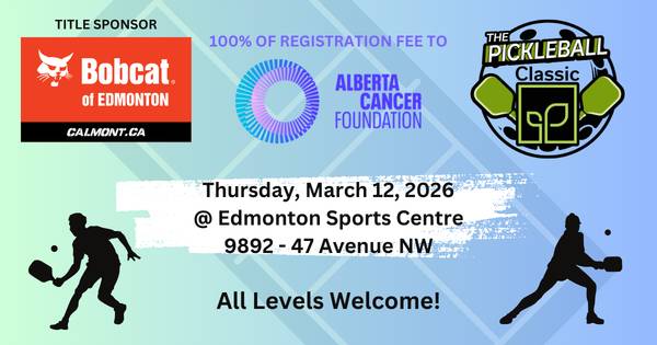 4th Annual Pickleball Classic 2026 - Alberta Cancer Foundation