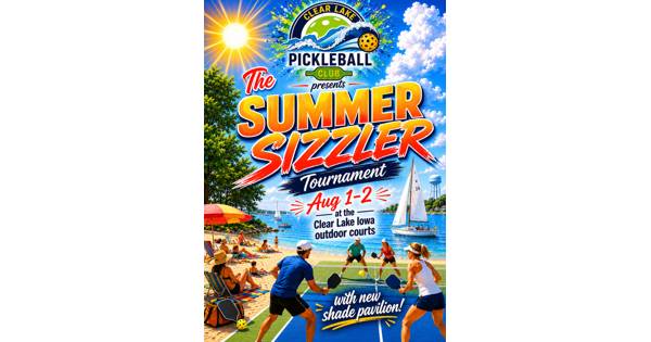 Clear Lake Pickleball Summer Sizzler Presented by The Clear Lake Pickleball Club