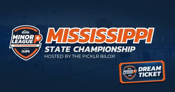 MISSISSIPPI State Championship The Dink Minor League Pickleaball @ The Picklr Biloxi