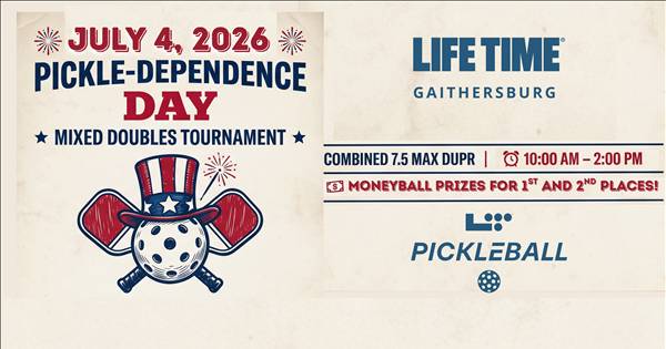 Pickle-dependence Day Mixed Doubles Combined 7.5 Max DUPR Moneyball Tournament