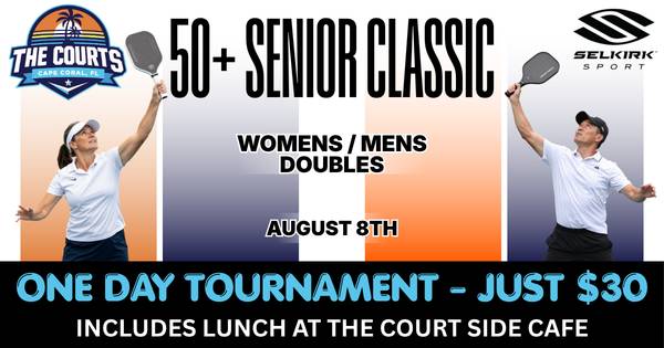 The Courts Cape Coral 50+ Senior Classic (One-Day With Lunch)
