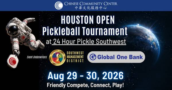 2026 Houston Open Pickleball Tournament