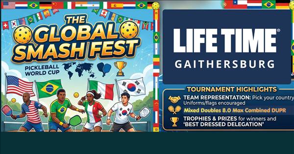 The Global Smash Fest.Pickleball Worldcup Mixed Doubles 7.5 Combined Max DUPR Tournament