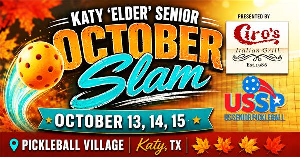 Houston Katy 'Elder' Senior October Slam presented by Ciro's Italian Grill