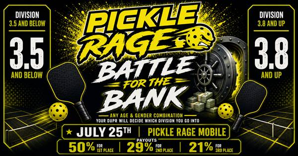 Battle for the Bank at PickleRage Mobile