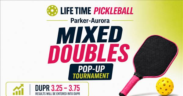 Mixed Doubles 3.25 -3.75 Tournament