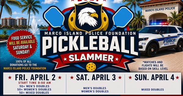 Marco Island Police Foundation Pickleball Slammer 2027