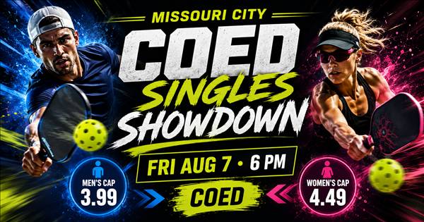 3.5 CoEd Singles Showdown at Missouri City