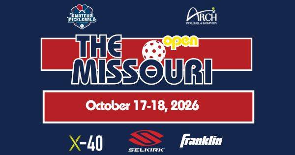 The Missouri Open @ Arch Pickleball