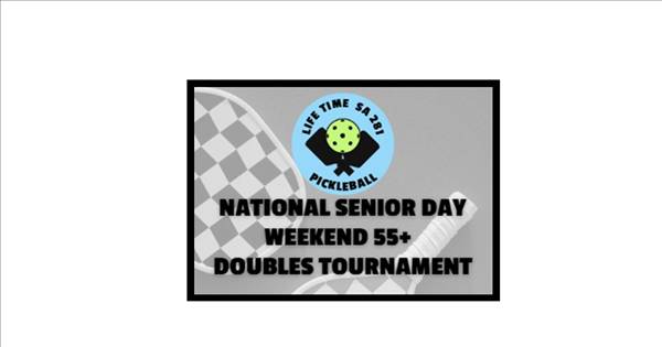 National Senior Day Weekend 55+ Doubles