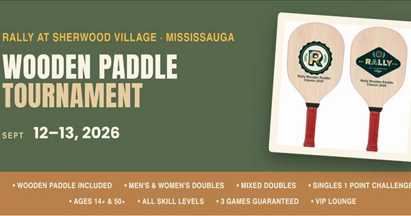Rally Wooden Paddle Classic 2026