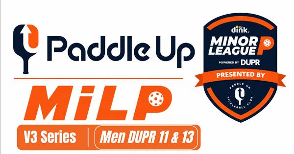 The Dink MiLP v3 @ The Men's v3 September Series ~ Paddle Up Pickleball Club