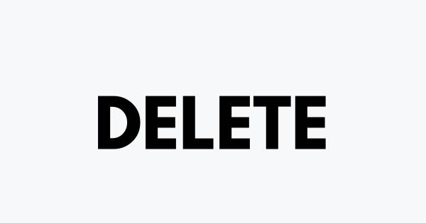delete delete delete