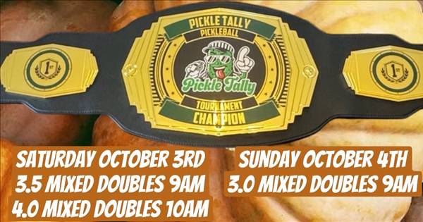Pickle Tally's Welcome Fall Tournament