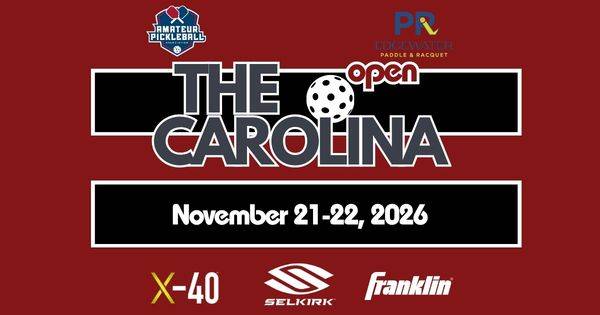 The Carolina Open @ Edgewater Paddle & Racquet