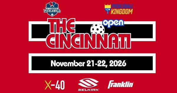 The Cincinnati Open @ Pickleball Kingdom Mason