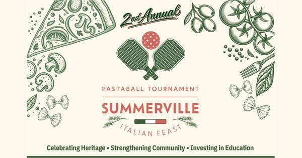 2nd Annual Pastaball Tournament Presented by Pickleball Charleston