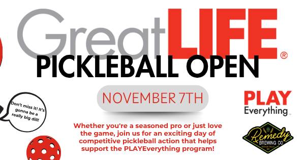 2nd Annual GreatLIFE Pickleball Open