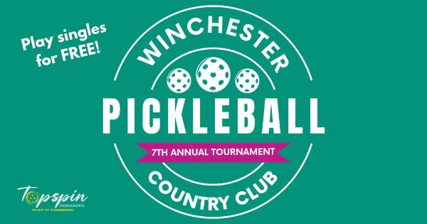 7th Winchester Country Club Pickleball Tournament
