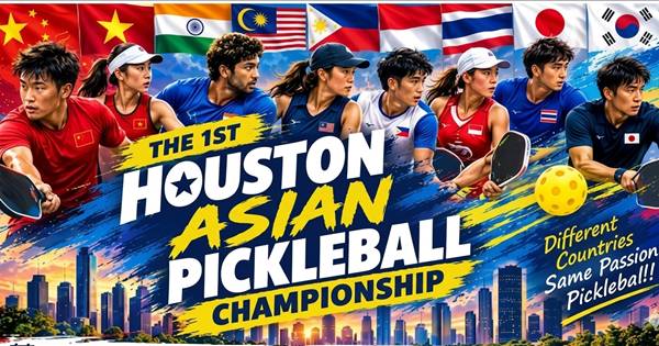 The 1st Houston Asian Pickleball Championship