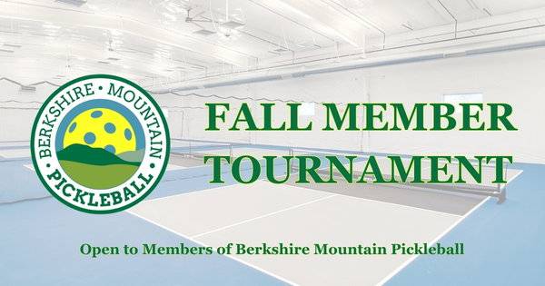 Berkshire Mountain Pickleball Fall Tournament (Member Only)