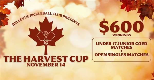 The Harvest Singles & Junior Cup at BPC