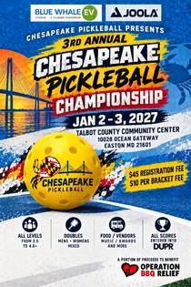 Chesapeake Pickleball Championship 3rd Annual