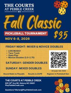 Pebble Creek Fall Classic