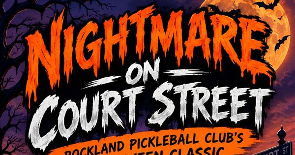 Rockland Picklebal Club's NIGHTMARE ON COURT STREET
