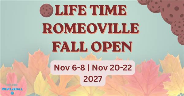 Life Time Romeoville Fall Open