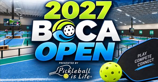 Boca Open, a Pickleball is Life Tournament