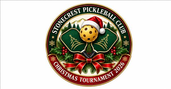 2026 Stonecrest Pickleball Club Christmas Tournament